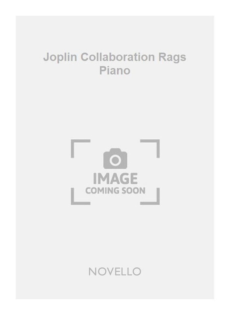 Joplin Collaboration Rags Piano